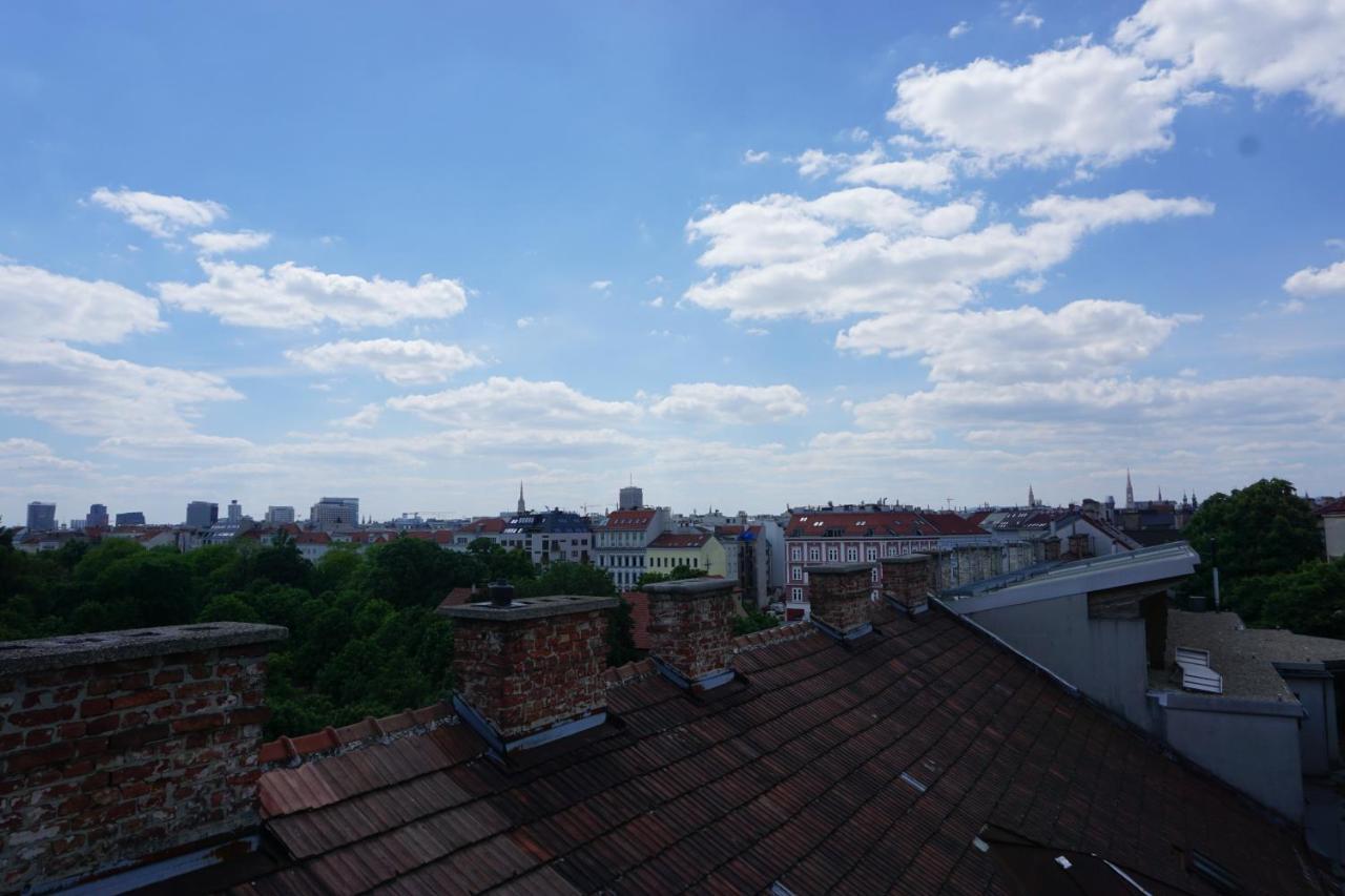 비엔나 Augartenblick Penthauscombo 15/16 - Blick Zum Riesenrad 아파트 외부 사진