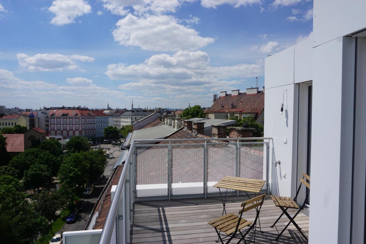 비엔나 Augartenblick Penthauscombo 15/16 - Blick Zum Riesenrad 아파트 외부 사진