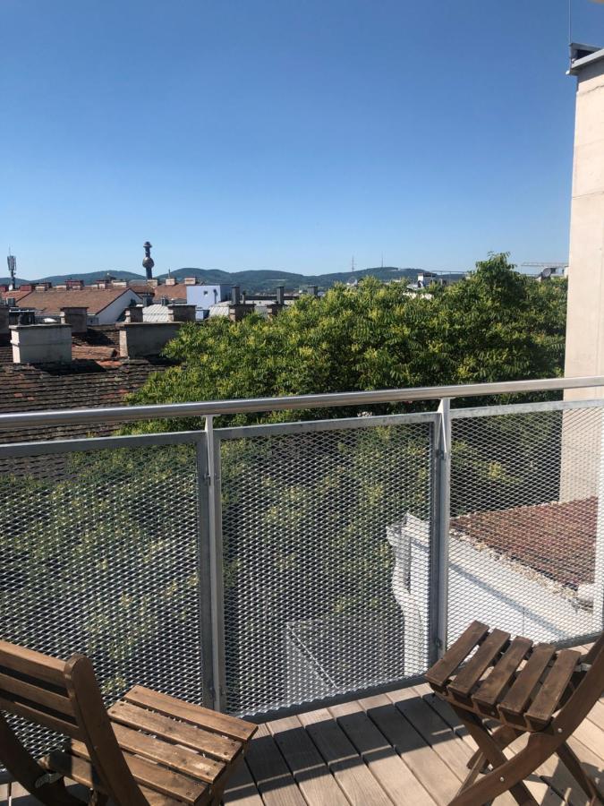 비엔나 Augartenblick Penthauscombo 15/16 - Blick Zum Riesenrad 아파트 외부 사진