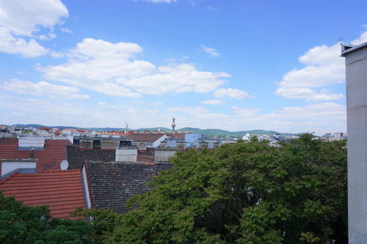 비엔나 Augartenblick Penthauscombo 15/16 - Blick Zum Riesenrad 아파트 외부 사진