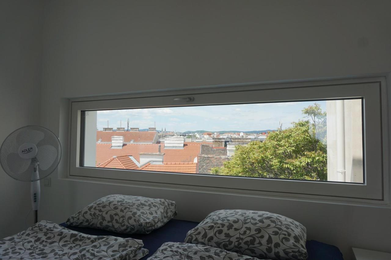 비엔나 Augartenblick Penthauscombo 15/16 - Blick Zum Riesenrad 아파트 외부 사진