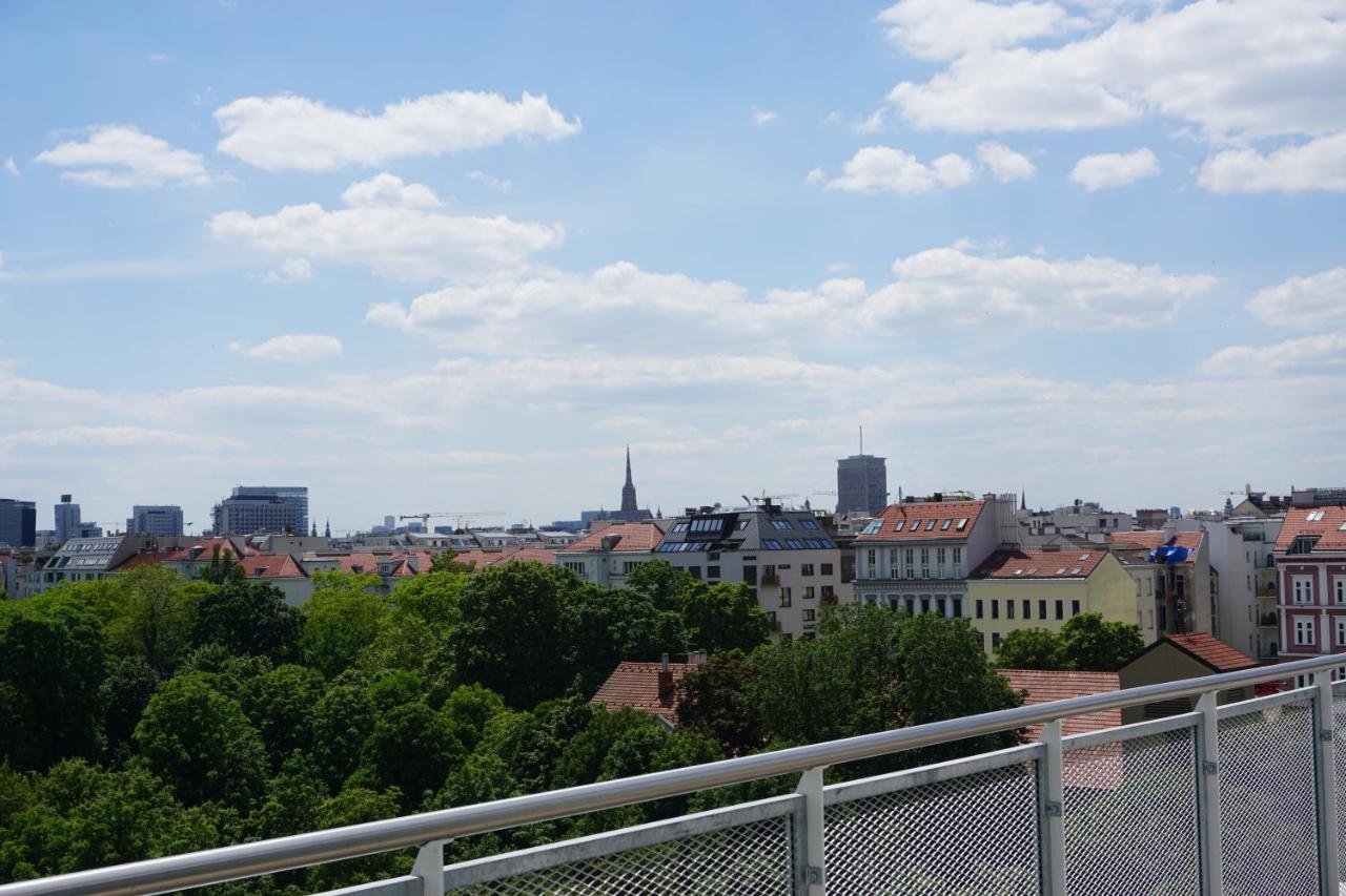 비엔나 Augartenblick Penthauscombo 15/16 - Blick Zum Riesenrad 아파트 외부 사진