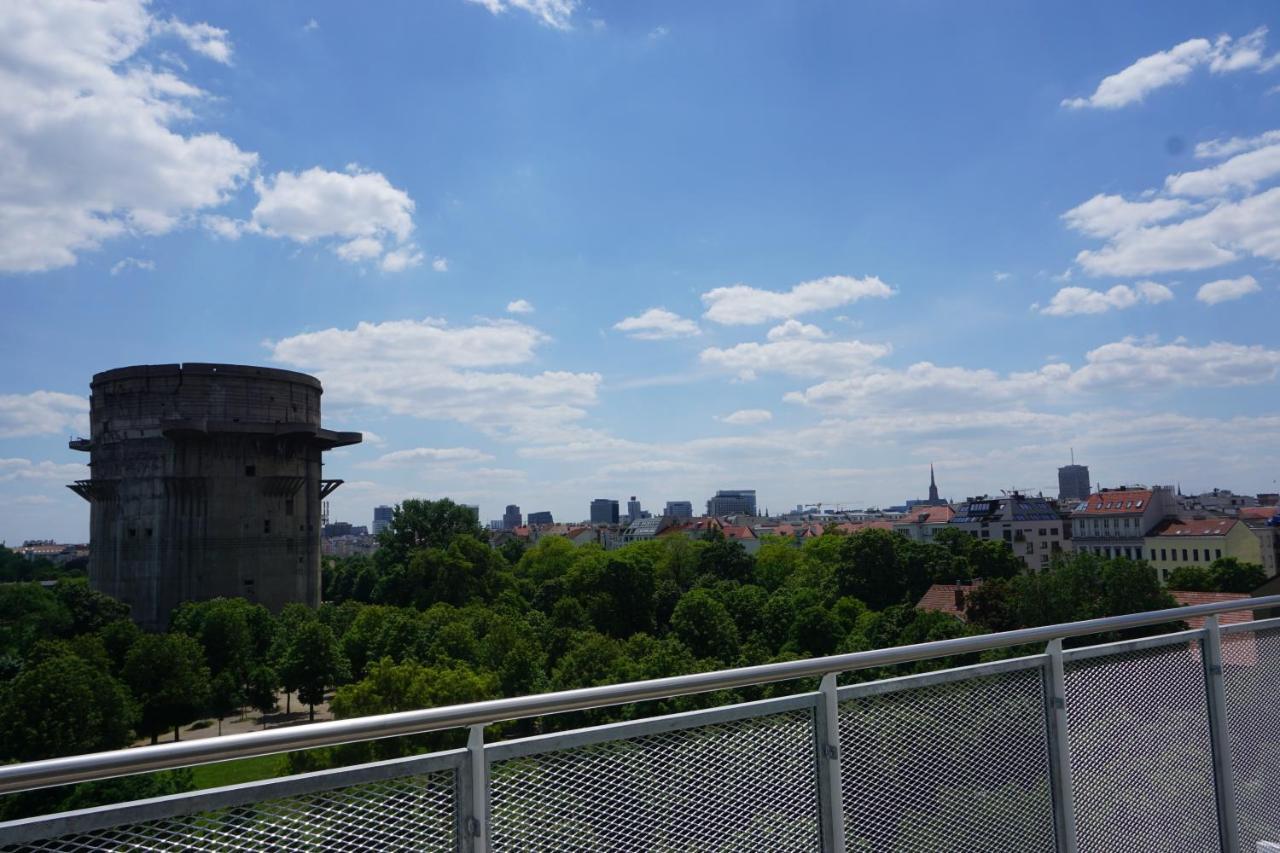 비엔나 Augartenblick Penthauscombo 15/16 - Blick Zum Riesenrad 아파트 외부 사진
