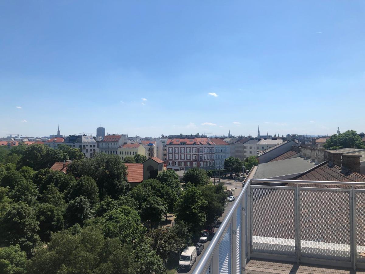 비엔나 Augartenblick Penthauscombo 15/16 - Blick Zum Riesenrad 아파트 외부 사진