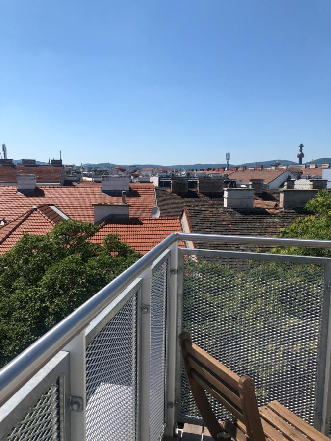 비엔나 Augartenblick Penthauscombo 15/16 - Blick Zum Riesenrad 아파트 외부 사진