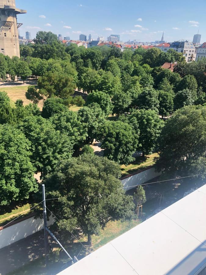 비엔나 Augartenblick Penthauscombo 15/16 - Blick Zum Riesenrad 아파트 외부 사진