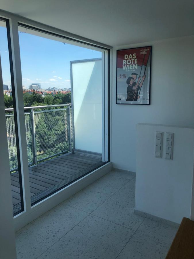 비엔나 Augartenblick Penthauscombo 15/16 - Blick Zum Riesenrad 아파트 외부 사진