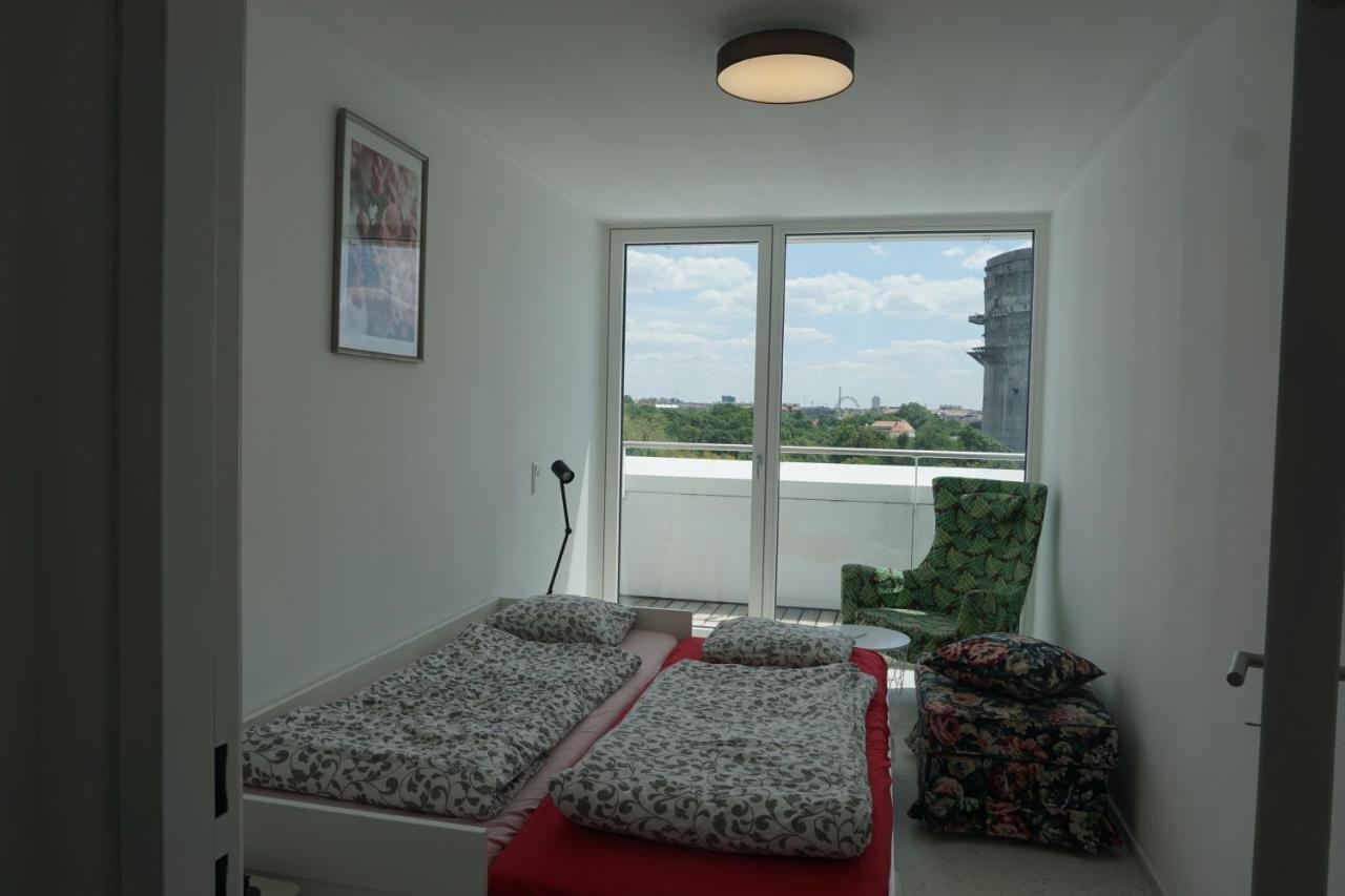 비엔나 Augartenblick Penthauscombo 15/16 - Blick Zum Riesenrad 아파트 외부 사진