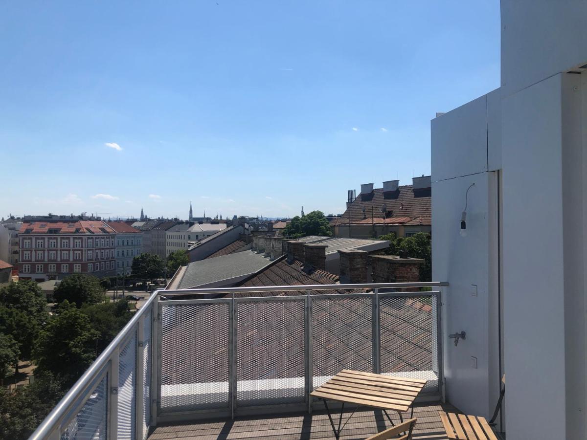 비엔나 Augartenblick Penthauscombo 15/16 - Blick Zum Riesenrad 아파트 외부 사진
