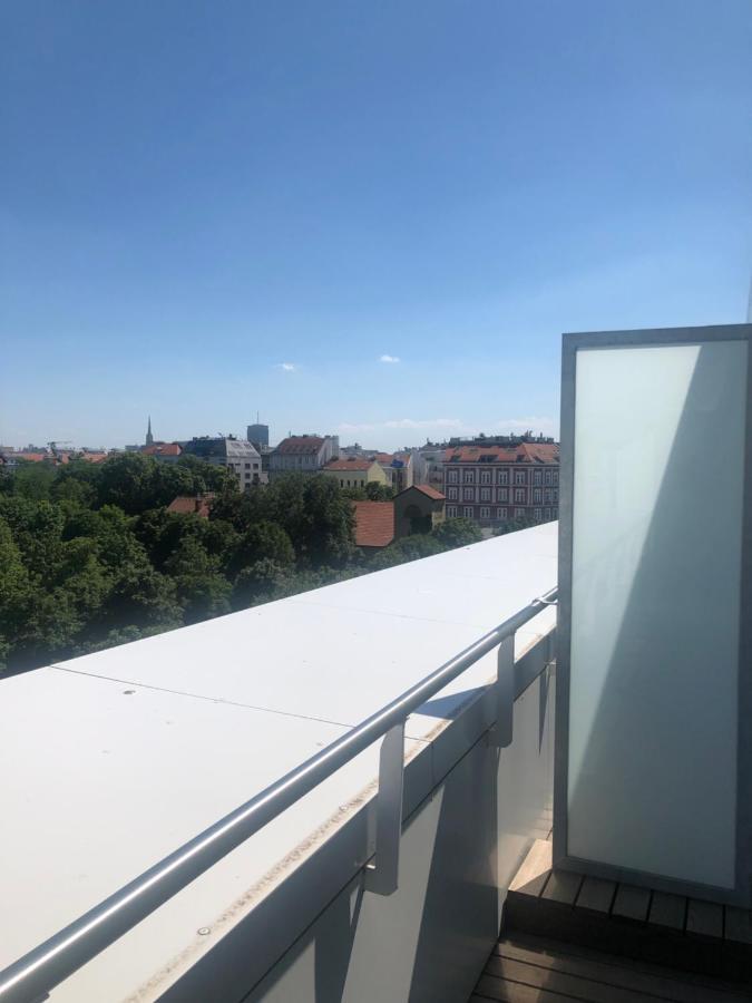 비엔나 Augartenblick Penthauscombo 15/16 - Blick Zum Riesenrad 아파트 외부 사진