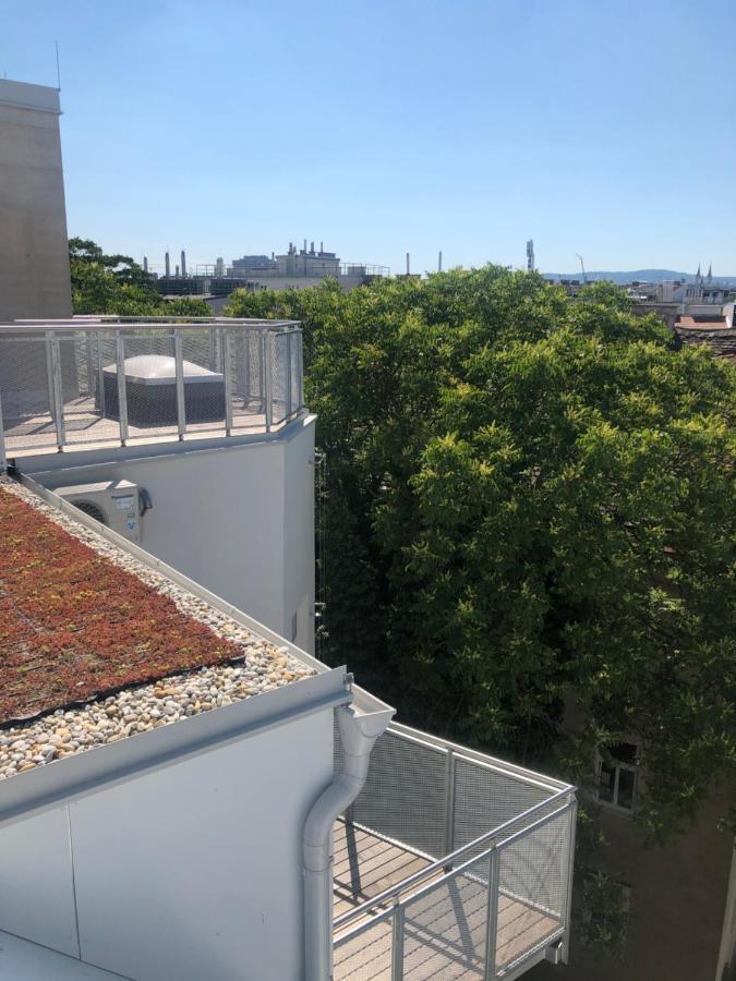 비엔나 Augartenblick Penthauscombo 15/16 - Blick Zum Riesenrad 아파트 외부 사진