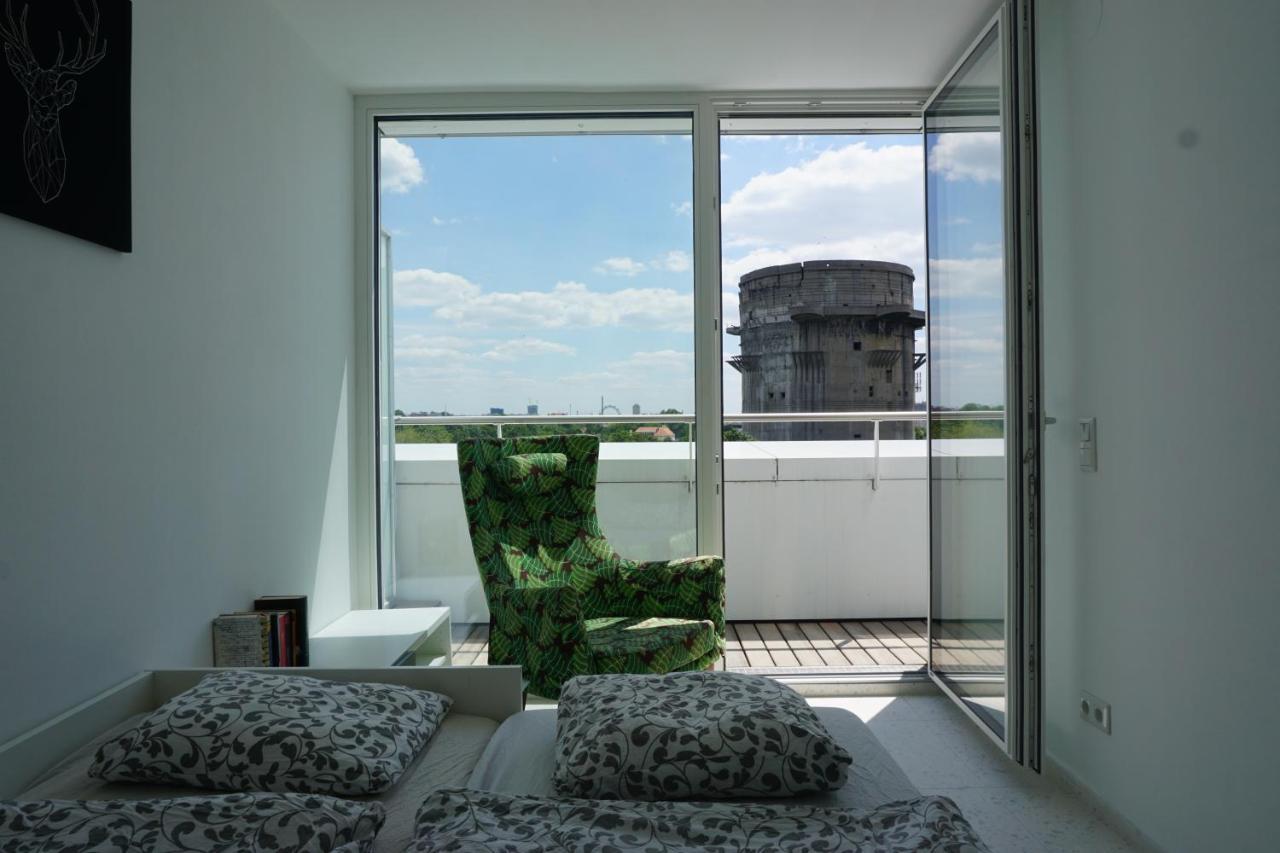 비엔나 Augartenblick Penthauscombo 15/16 - Blick Zum Riesenrad 아파트 외부 사진